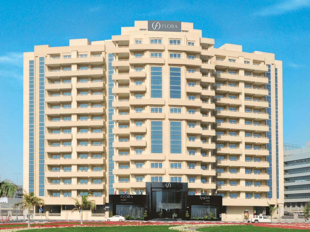 Flora Park Deluxe Hotel Apartments Dubai Eksteriør bilde